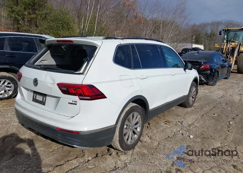 2018 Volkswagen Tiguan 2.0T Se/2.0T Sel z USA, uszkodzony, nr VIN 3VV2B7AX5JM002950